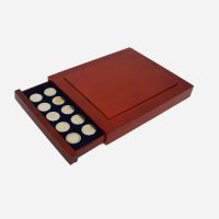 Coin Case for Quarters-Nova Exquisite Drawer w/48 Compartments