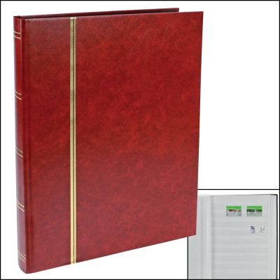 Stamp Albums Stock Books with 16 White Pages