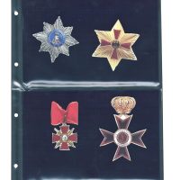 Premium Collecto Album For Military Medals & Pins 