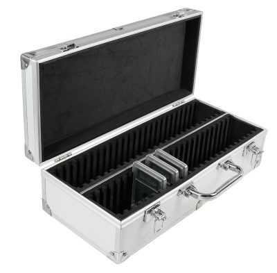 Coin Slab Box Aluminum for 50 Certified Coins