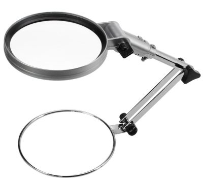 Table Lamp With Large 2x Magnifier Lens