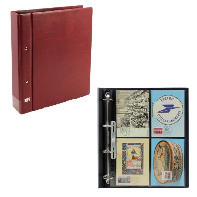 Postcard Albums - Collecto Value Album Wine Red w/10 pages