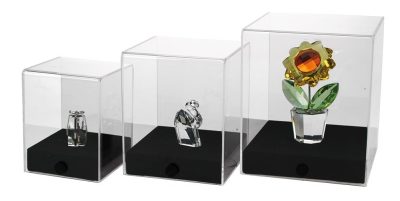 Transparent Acrylic Cube - Large