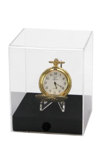 Transparent Acrylic Cube for Pocket Watches