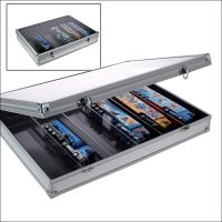 Aluminum Display Case with 6 Compartments