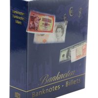 Banknote Album with 50 Transparent Pages