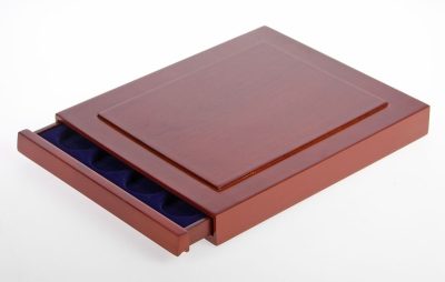 Coin Case for Medals-Nova Exquisite w/6 Compartments (2-3/4")