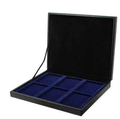 Leather Coin Case Single Tray - EMPTY