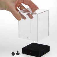 Transparent Acrylic Cube - Medium