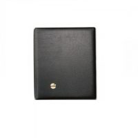 Coin Album-11-ring Black Simulated Leather