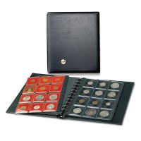 Coin Album Fit to Size with Red Frames