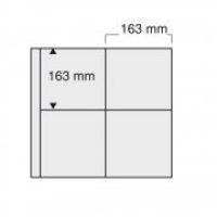 White Double Sided Page with Square Pockets Package of 5