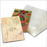 Postcard Holders Vintage per 100-Budget Polypropelene