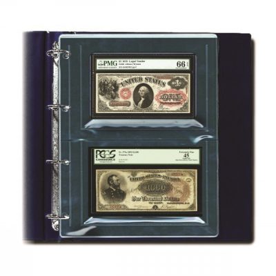 Collecto Graded Currency Pages per 5