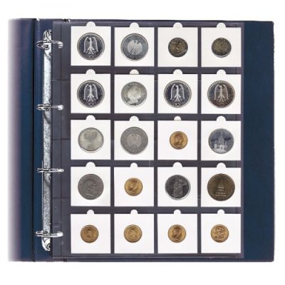 Large Coin Page For 2"x2" Coin Flips Per 5