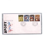 First Day Cover Sleeves US#6 FDC Mediumweight-Top Open Pack of 50