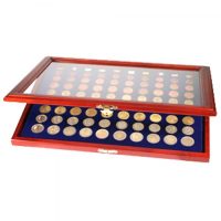 Coin Display Case for 10 Euro Sets