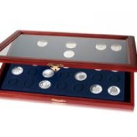 Coin Display Case for 15 Coins to 2-1/8"