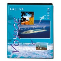 "Voyage" Travel Photo Album - Aqua