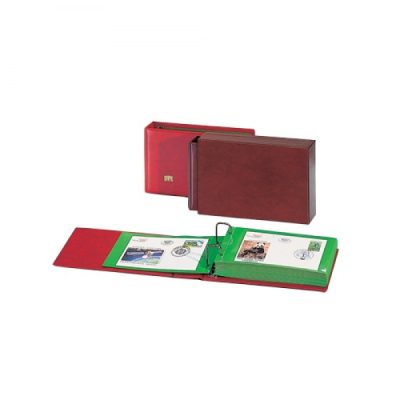 Mini Currency Album w/20 pages-Wine Red