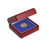 Wood Coin Display Boxes For Individual Coins