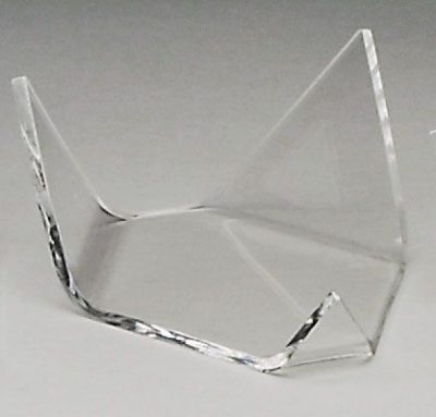Mineral Geode Display Triangle Stand - Small 2-3/8"