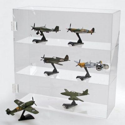 Figurine Lockable Acrylic Display Case-Large