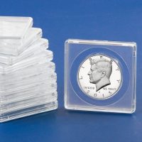 2" x 2" SnapLock Air Tight Coin Capsules - Pack of 10