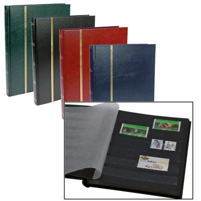 Stamp Albums Stock Books with 64 Black Pages