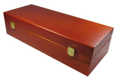 Coin Slab Box Wood for 60 Certified Coins