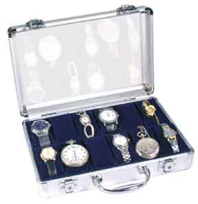 Aluminum Watch Collecting Case