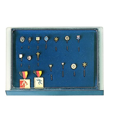 Pin Display Case-Stackable Drawer For Pins, Badges Or Medals