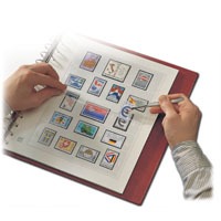 Example of Stamp Country Album Pages SAFE-dual
