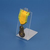 Military Medal Stand with Lip